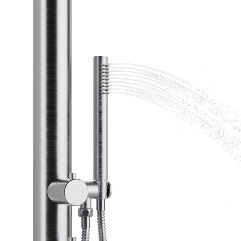 Pulse Shower Spas PULSE ShowerSpas Wave 1Spray Brushed Stainless Steel